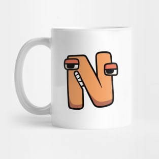 N | Alphabet Lore Mug